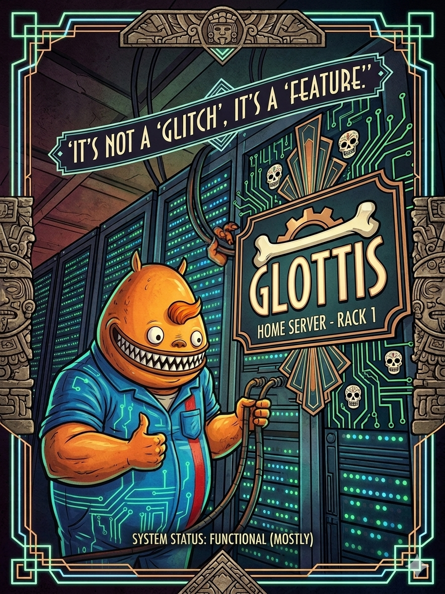 Glottis at the Server Rack